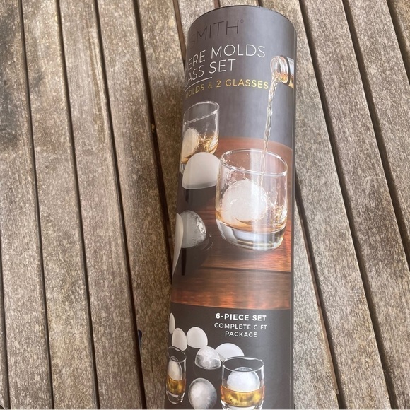 NEW! BLKSMITH Ice Sphere Molds & Cocktail Glass Set 🍹❄️ - Picture 9 of 10